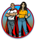 Native Superheroes (No Border)