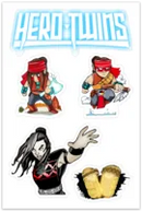 Hero Twins: Die Cut